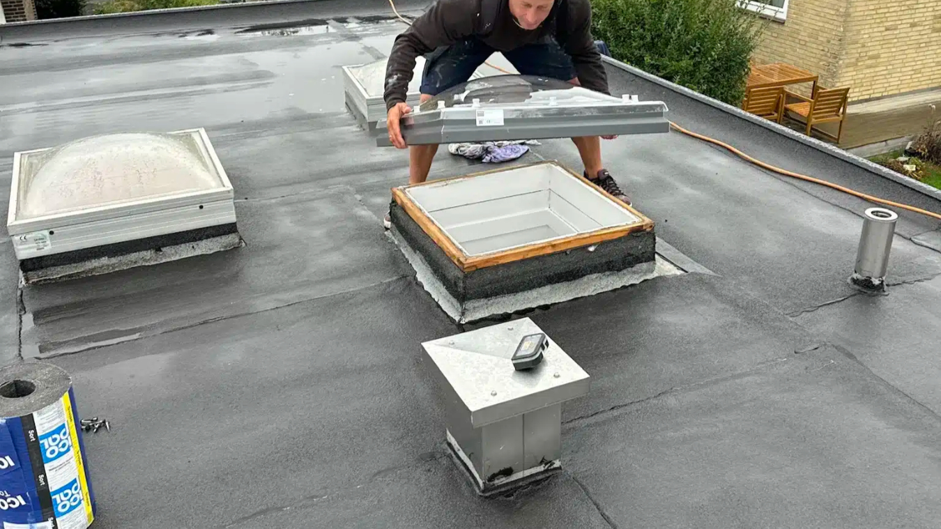 Nyt tagpaptag på Greve